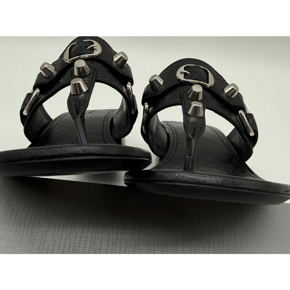 Balenciaga Women’s City Thong Sandals Black Size US 10C/IT 40C - Picture 11 of 16